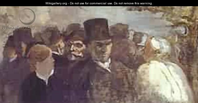 Passers By 1858-60 - Honoré Daumier