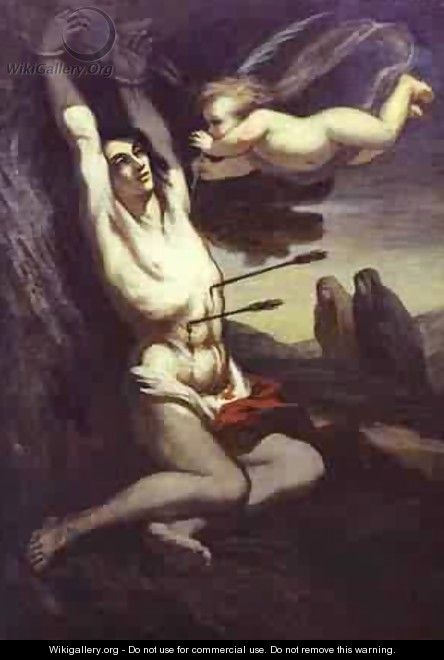 Martyrdom Of St Sebastian 1849-52 - Honoré Daumier