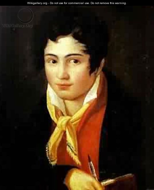 Self-Portrait 1810s - Fyodor Bruni