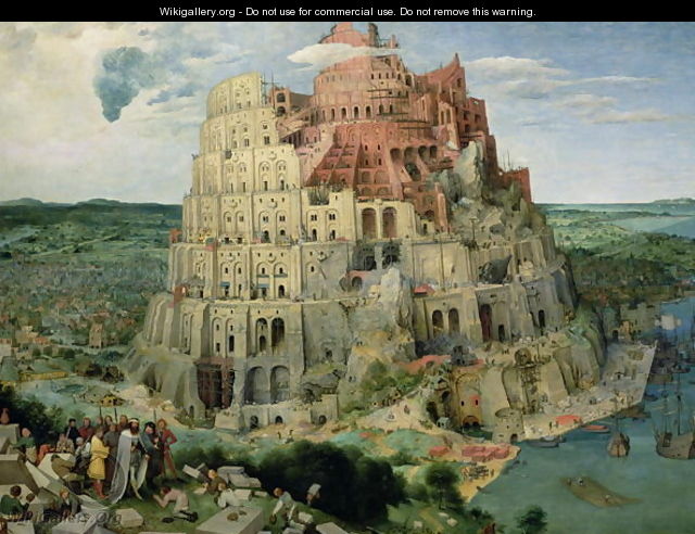 Tower of Babel 1563 - Jan The Elder Brueghel