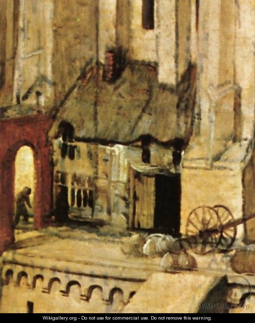 The Tower of Babel (detail) 1563 15 - Jan The Elder Brueghel