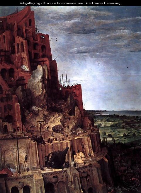 The Tower of Babel (detail) 1563 - Jan The Elder Brueghel