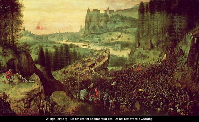 The Suicide of Saul - Jan The Elder Brueghel
