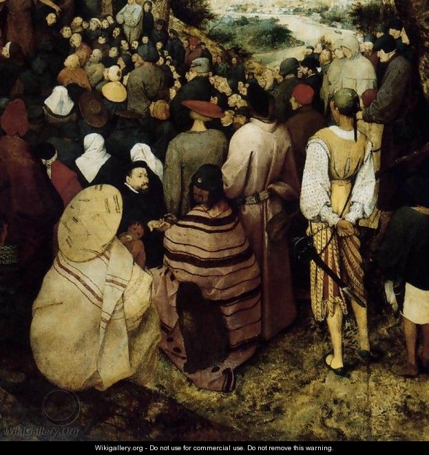 The Sermon of St John the Baptist (detail) 1566 9 - Jan The Elder Brueghel