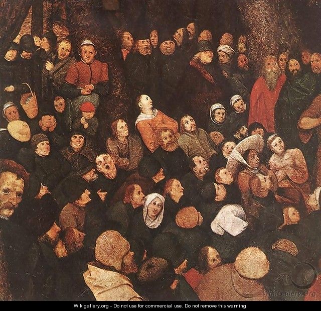 The Sermon of St John the Baptist (detail) 1566 7 - Jan The Elder Brueghel