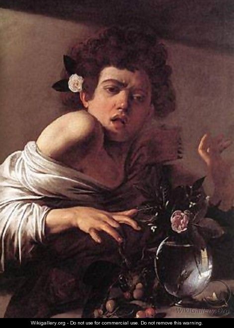 Boy Bitten by a Lizard - Michelangelo Merisi da Caravaggio
