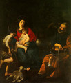 The Rest on the Flight into Egypt - Giovanni Battista Caracciolo