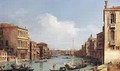 The Grand Canal From Campo S Vio Toward The Bacino 1729-34 - (Giovanni Antonio Canal) Canaletto