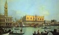 The Bucintoro At The Molo On Ascension Day 1 1732 - (Giovanni Antonio Canal) Canaletto