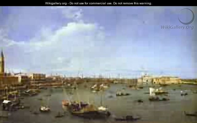 The Basin Of St Mark 1738-40 - (Giovanni Antonio Canal) Canaletto