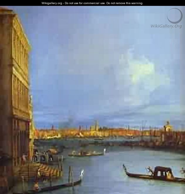 Santa Maria Della Salute Seen From The Grand Canal 1730 - (Giovanni Antonio Canal) Canaletto