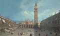 Piazza San Marco possibly late 1720s - (Giovanni Antonio Canal) Canaletto