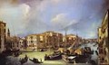 Grand Canal Looking North-East From The Palazzoorner-Spinelli - (Giovanni Antonio Canal) Canaletto