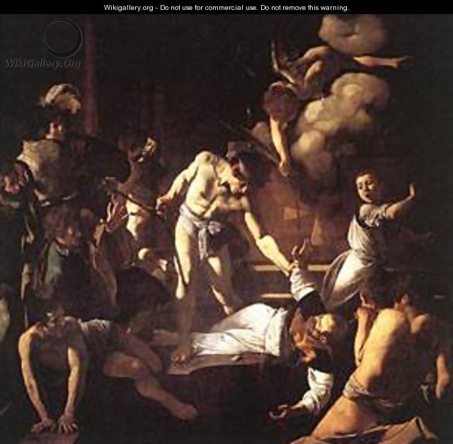 The Martyrdom of St Matthew - Michelangelo Merisi da Caravaggio