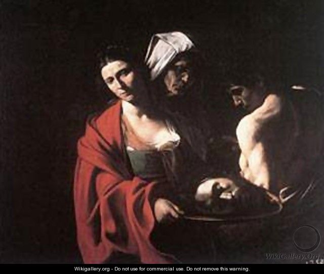 Salome with the Head of the Baptist - Michelangelo Merisi da Caravaggio