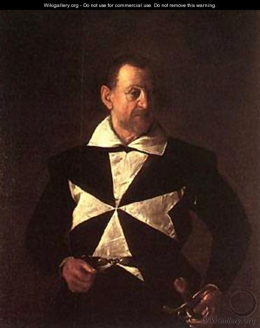 Portrait of Alof de Wignacourt2 - Michelangelo Merisi da Caravaggio