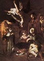 Nativity with St Francis and St Lawrence - Michelangelo Merisi da Caravaggio