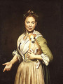 A Woman with a Dog - Giacomo Ceruti (Il Pitocchetto)