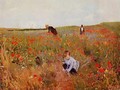 Poppies in a Field 1874-1880 - Mary Cassatt