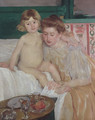 Mother and Child (Baby Getting Up from His Nap) - Mary Cassatt
