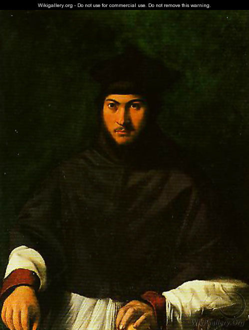Portrait of Archbishop Bartolini Salimbeni - Girolamo da Carpi