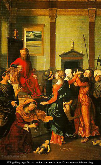 The Massacre of the Innocents - Giovanni Francesco Caroto