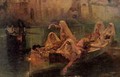 The Harem Boats - F. A. Bridgeman