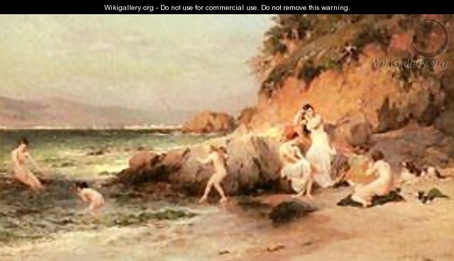 The Bathing Beauties - F. A. Bridgeman