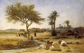 An Arab Village - F. A. Bridgeman