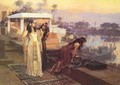 1896 Cleopatra on the terraces of Philae - F. A. Bridgeman