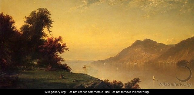 Hudson River at West Point 1864 - Alfred Thompson Bricher