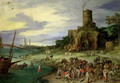 Fishermen on the Shore - Jan The Elder Brueghel
