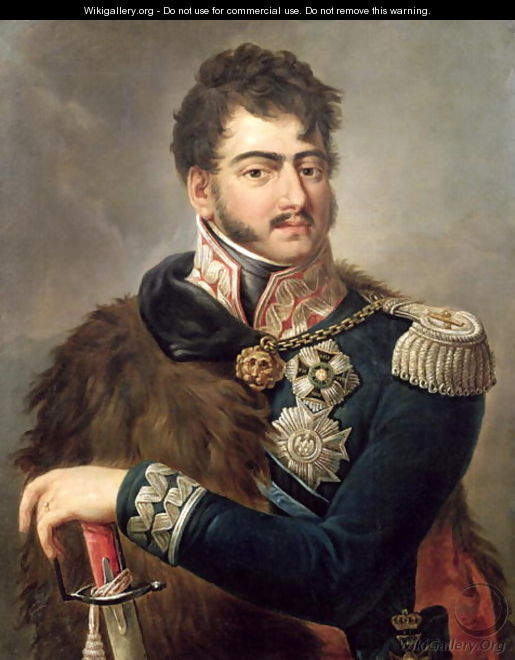 Prince Josef Poniatowski - Antoni Brodowski