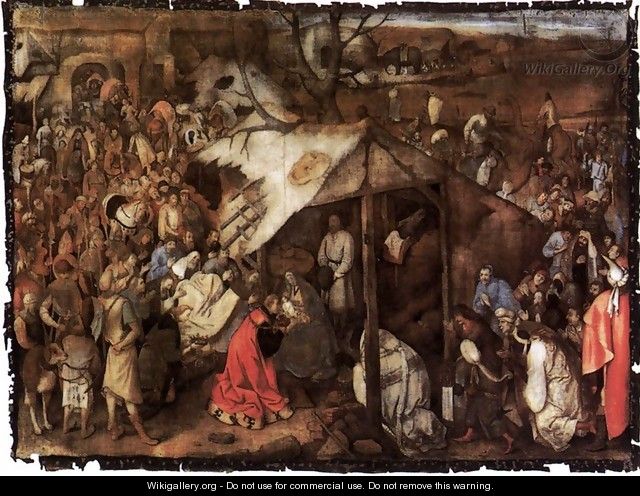 The Adoration of the King 1556-62 - Jan The Elder Brueghel
