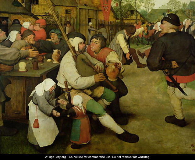Peasant Dance 1568 - Jan The Elder Brueghel