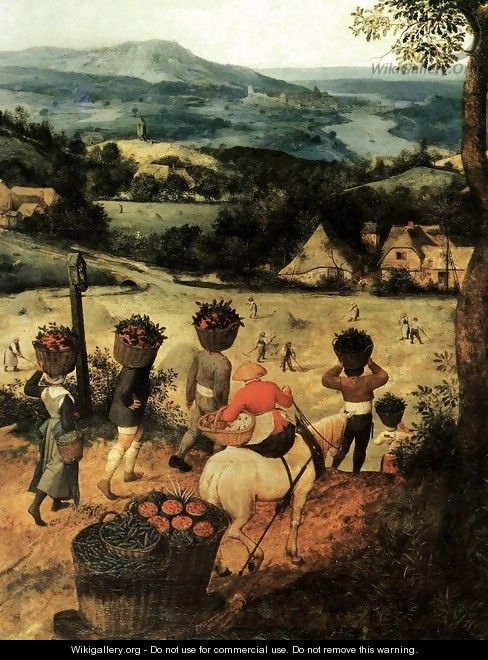 Haymaking (detail) 1565 3 - Jan The Elder Brueghel