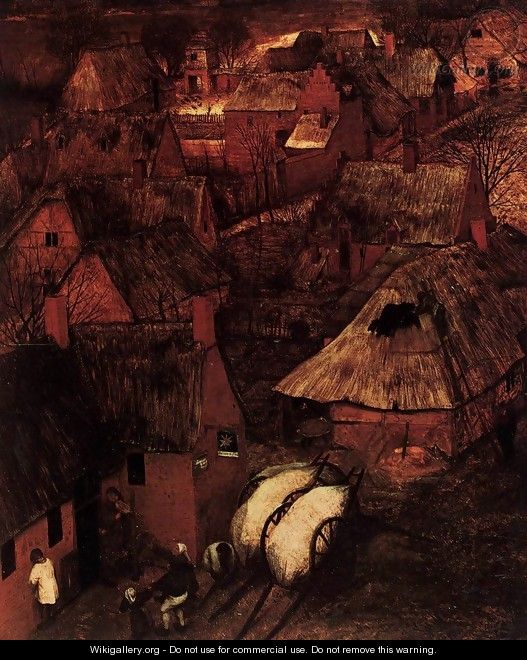 Gloomy Day (detail) 1565 4 - Jan The Elder Brueghel