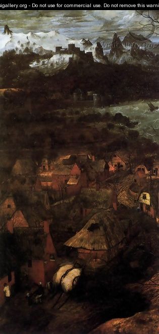 Gloomy Day (detail) 1565 - Jan The Elder Brueghel
