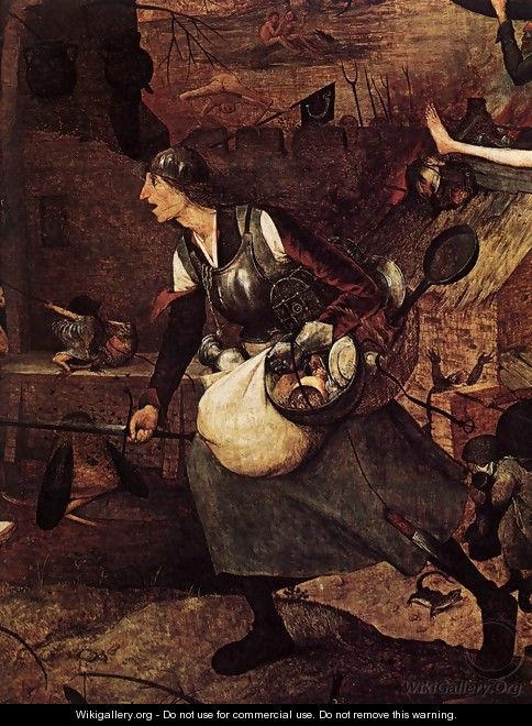 Dulle Griet (detail) 1562 2 - Jan The Elder Brueghel