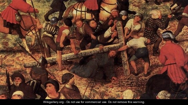 Christ Carrying the Cross (detail) 1564 3 - Jan The Elder Brueghel