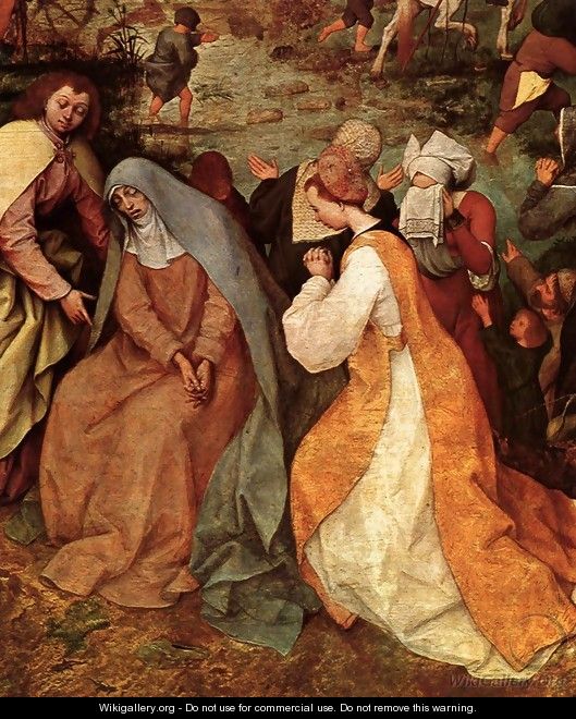 Christ Carrying the Cross (detail) 1564 - Jan The Elder Brueghel