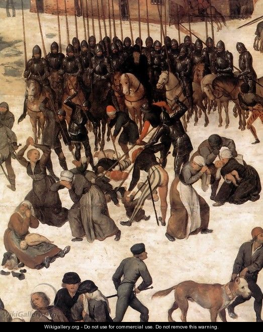 The Massacre of the Innocents (detail) 1565-67 - Jan The Elder Brueghel