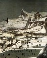 The Hunters in the Snow (detail) 1565 - Jan The Elder Brueghel
