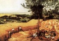 The Corn Harvest (August) 1565 - Jan The Elder Brueghel