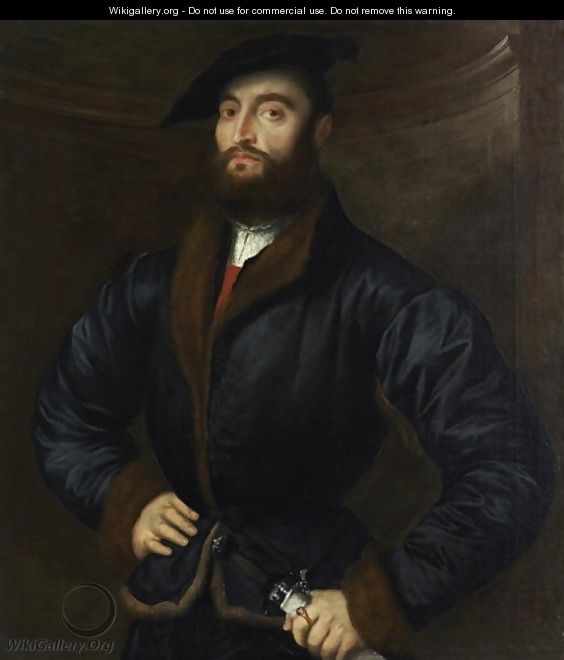 Portrait of a Bearded Man 1533 2 - Paris Bordone