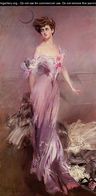 Portrait of Mrs. Howard-Johnston (Dolly Baird of Bunbarton) 1906 - Giovanni Boldini