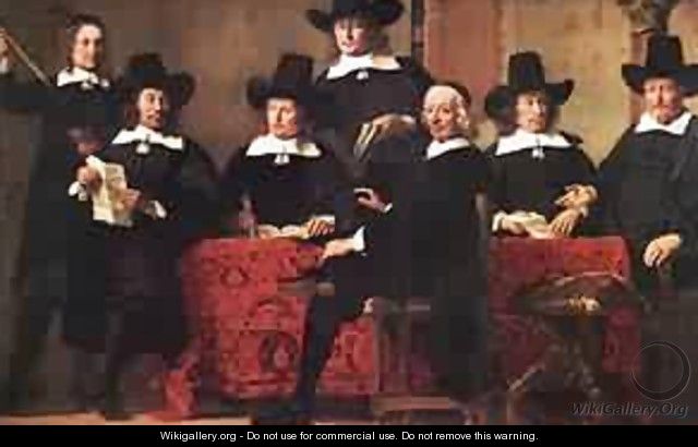 Governors Of The Wine Merchants Guild - Hans Bol