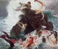 Mermaids at Play 1886 - Arnold Böcklin