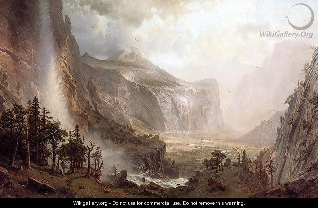 The Domes of Yosemite 1867 - Albert Bierstadt