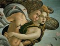 The Birth Of Venus (Detail) (Detail) C1485 - Sandro Botticelli (Alessandro Filipepi)